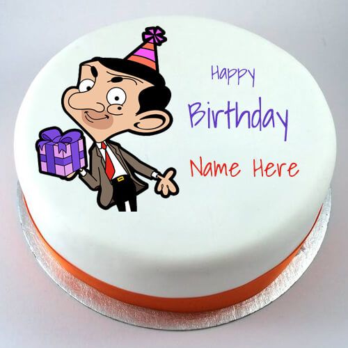 Mr. Bean Birthday Cake
